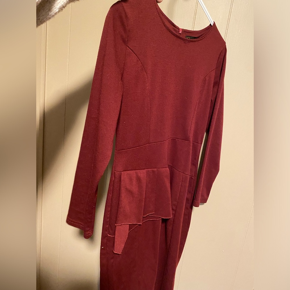 Perfect Style by Shaz Burgundy Top